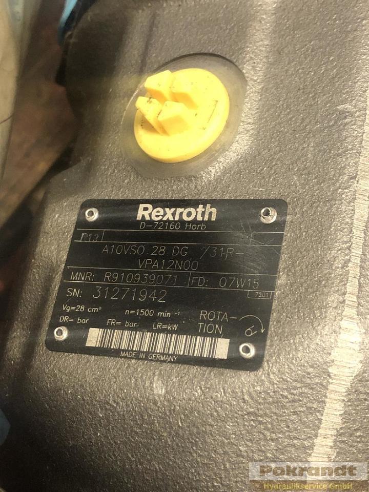 Rexroth A10VSO100DRG 31R + A10VSO28DG 31R Bosch A10VSO100DRG 31 R VPA12K25 + A10VSO28DG 31R VPA12N00 - Hydraulische pomp: afbeelding 3 Rexroth A10VSO100DRG 31R + A10VSO28DG 31R Bosch A10VSO100DRG 31 R VPA12K25 + A10VSO28DG 31R VPA12N00 - Hydraulische pomp: afbeelding 3