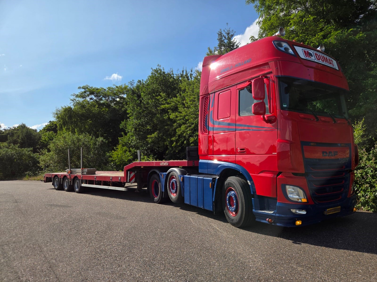 DAF XF 460 FTG 6x2 Super Spacecab + Nooteboom semi-dieplader - Chassis vrachtwagen: afbeelding 4 DAF XF 460 FTG 6x2 Super Spacecab + Nooteboom semi-dieplader - Chassis vrachtwagen: afbeelding 4