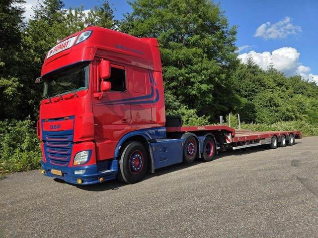 DAF XF 460 FTG 6x2 Super Spacecab + Nooteboom semi-dieplader - Chassis vrachtwagen: afbeelding 3 DAF XF 460 FTG 6x2 Super Spacecab + Nooteboom semi-dieplader - Chassis vrachtwagen: afbeelding 3