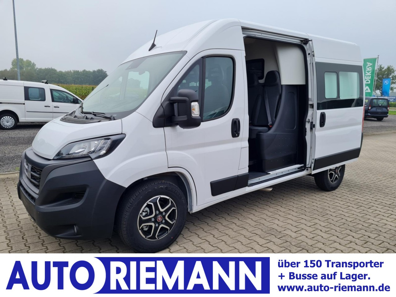 Fiat Ducato 35 Kasten Doka 7-Sitze 2x Schiebetür Maxi L2H2 - Gesloten bestelwagen, Bestelwagen met dubbele cabine: afbeelding 1 Fiat Ducato 35 Kasten Doka 7-Sitze 2x Schiebetür Maxi L2H2 - Gesloten bestelwagen, Bestelwagen met dubbele cabine: afbeelding 1