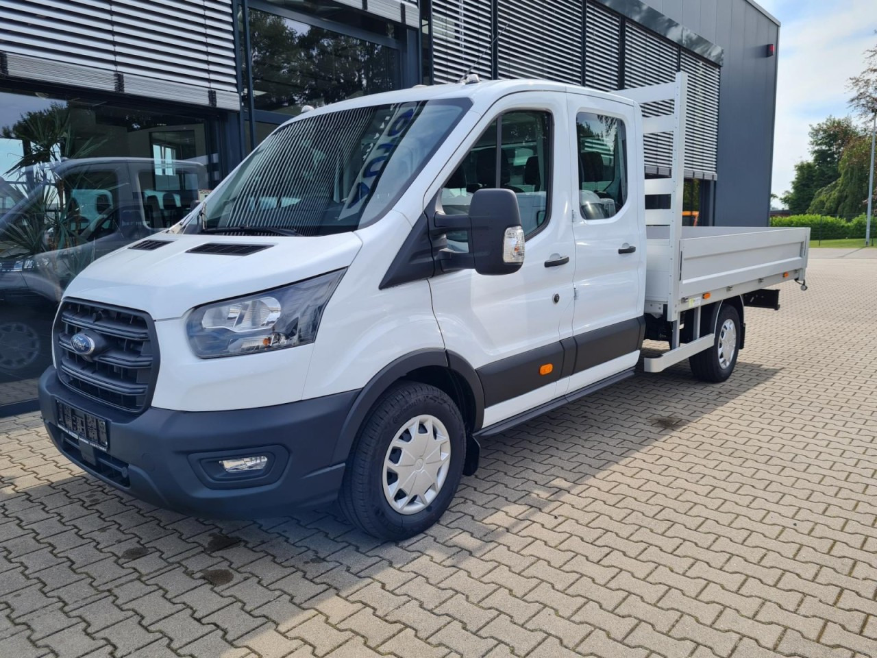 Ford Transit 350 Doka L3 L4 Trend RWD AHK KLIMA TEMPOMAT - Bestelwagen met open laadbak, Bestelwagen met dubbele cabine: afbeelding 2 Ford Transit 350 Doka L3 L4 Trend RWD AHK KLIMA TEMPOMAT - Bestelwagen met open laadbak, Bestelwagen met dubbele cabine: afbeelding 2