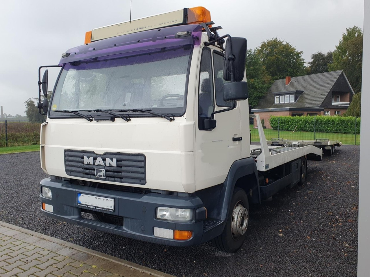 Man LE 8.180 Autotransporter evtl. mit Anhänger - Autovrachtwagen vrachtwagen: afbeelding 2 Man LE 8.180 Autotransporter evtl. mit Anhänger - Autovrachtwagen vrachtwagen: afbeelding 2