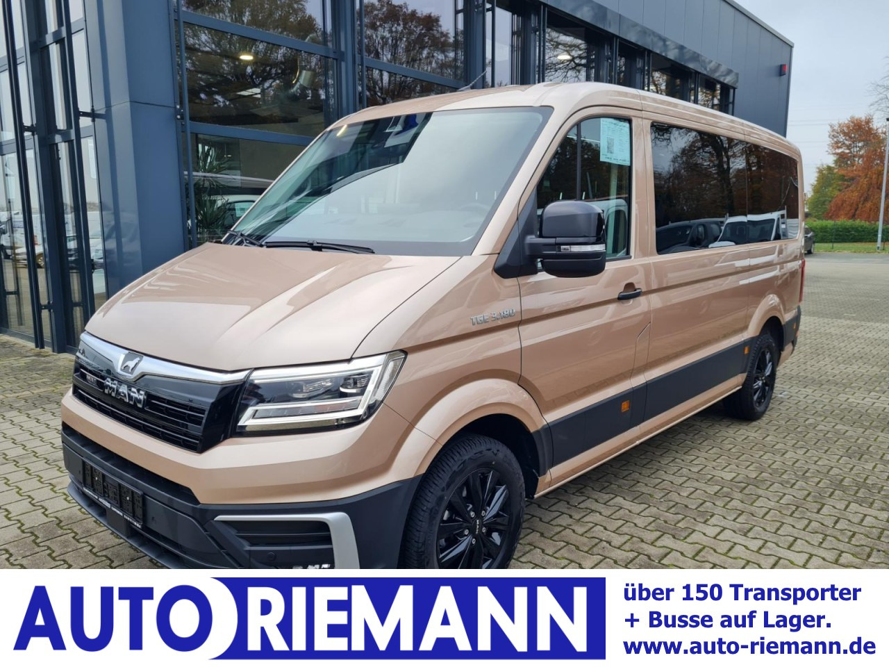 Man TGE 3.180 TDi Kombi 9 Sitze ALU KAMERA LED LEDER Sonderumbau - Minibus, Personenvervoer: afbeelding 1 Man TGE 3.180 TDi Kombi 9 Sitze ALU KAMERA LED LEDER Sonderumbau - Minibus, Personenvervoer: afbeelding 1