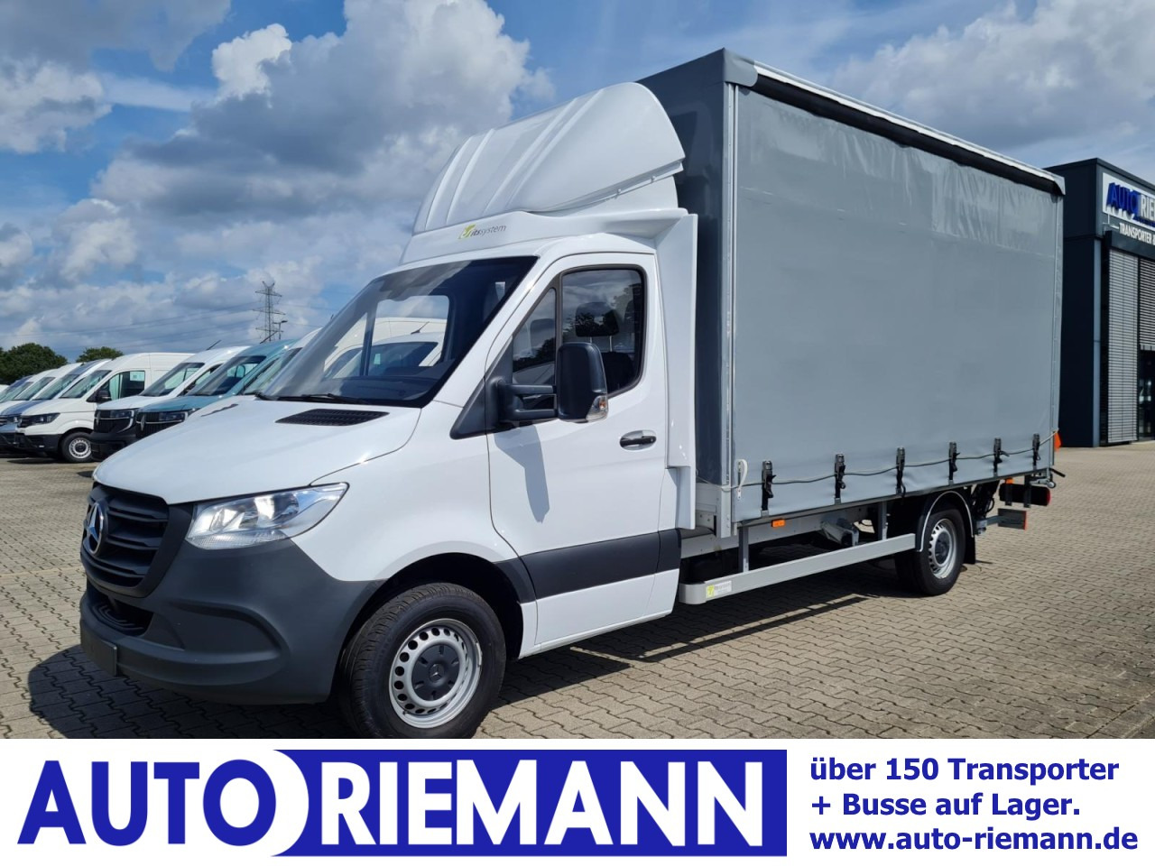 Mercedes-Benz Sprinter 315 RWD Pritsche Schiebe Plane LBW KLIMA TEMPOMAT - Huifzeil bedrijfswagen: afbeelding 1 Mercedes-Benz Sprinter 315 RWD Pritsche Schiebe Plane LBW KLIMA TEMPOMAT - Huifzeil bedrijfswagen: afbeelding 1