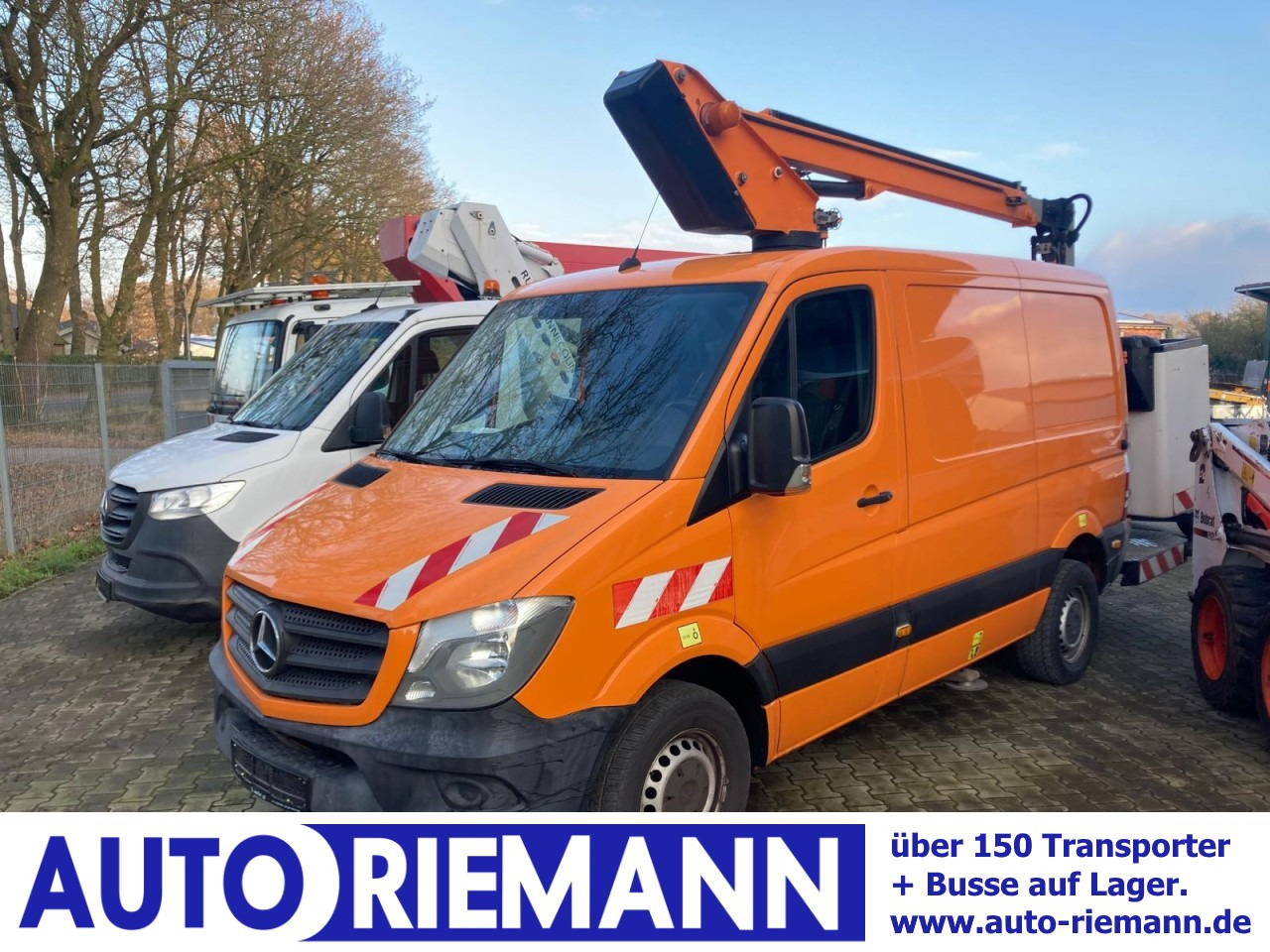 Mercedes-Benz Sprinter 316 CDI Kasten Hubarbeitsbühne KLIMA - Vrachtwagen hoogwerker: afbeelding 1 Mercedes-Benz Sprinter 316 CDI Kasten Hubarbeitsbühne KLIMA - Vrachtwagen hoogwerker: afbeelding 1