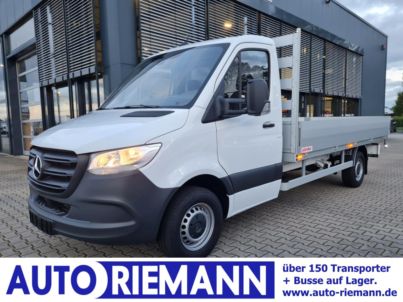 Mercedes-Benz Sprinter 317 CDI Pritsche L3 lang RWD KLIMA TEMPOMAT - Bestelwagen met open laadbak: afbeelding 1 Mercedes-Benz Sprinter 317 CDI Pritsche L3 lang RWD KLIMA TEMPOMAT - Bestelwagen met open laadbak: afbeelding 1