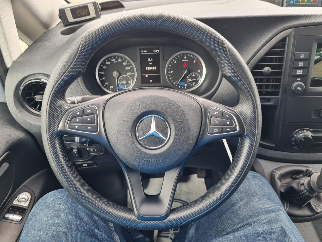 Koelwagen Mercedes-Benz Vito 116 Cdi Kühlkasten Stand + Fahrkühl. lang: afbeelding 10