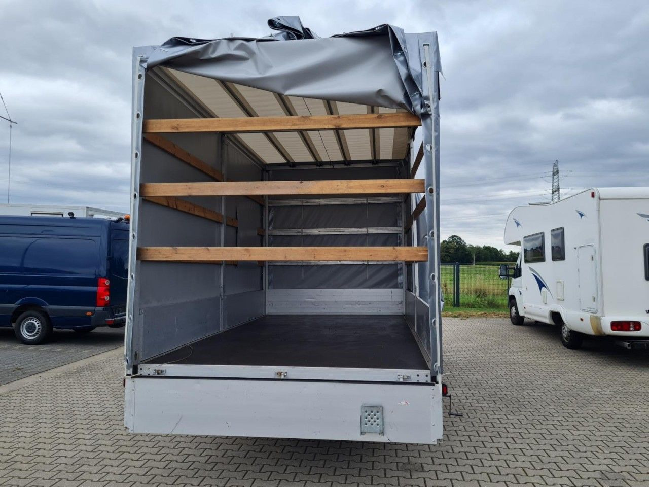 Huifzeil bedrijfswagen Renault Master 3,5t Pritsche Plane Schlafkab. dCi 165 KL: afbeelding 18