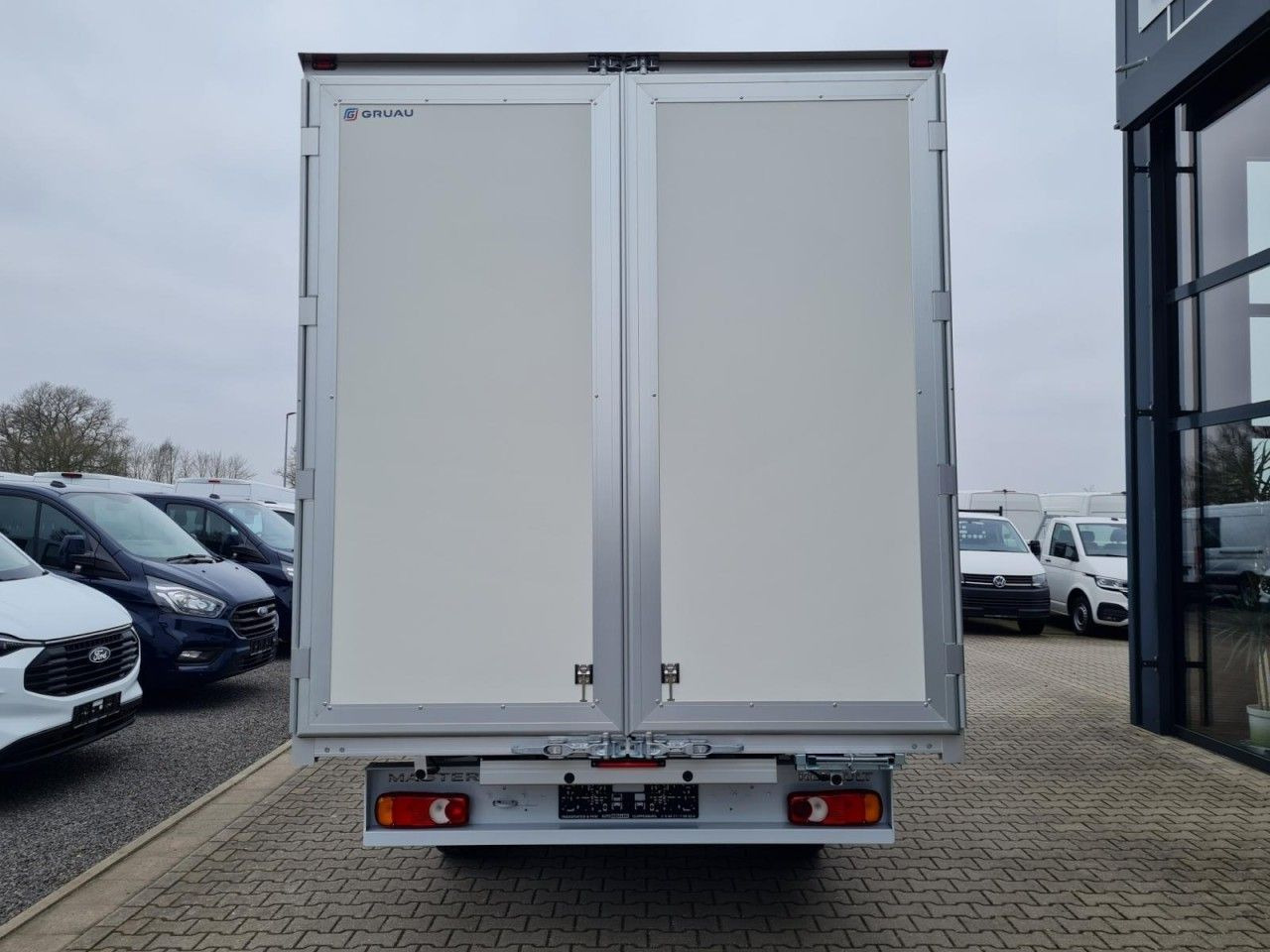 Bestelwagen gesloten laadbak Renault New Master 35 Möbel Koffer KLIMA LUFTFEDER TEMPO: afbeelding 18