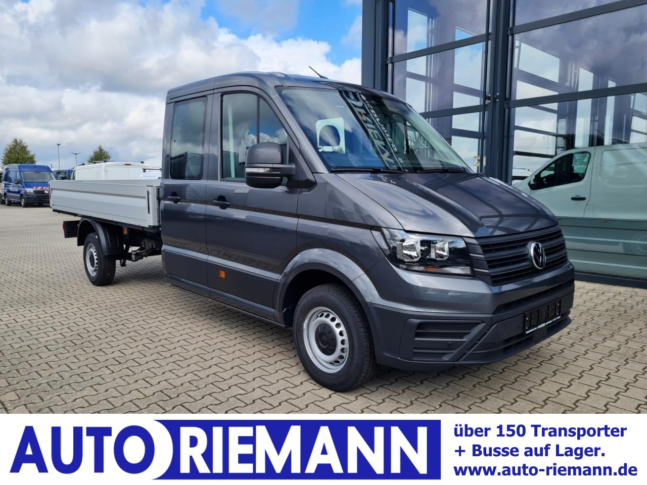 Volkswagen Crafter 35 Doka 7-Sitze MAXI L4 KLIMA TEMPOMAT - Bestelwagen met open laadbak, Bestelwagen met dubbele cabine: afbeelding 1 Volkswagen Crafter 35 Doka 7-Sitze MAXI L4 KLIMA TEMPOMAT - Bestelwagen met open laadbak, Bestelwagen met dubbele cabine: afbeelding 1