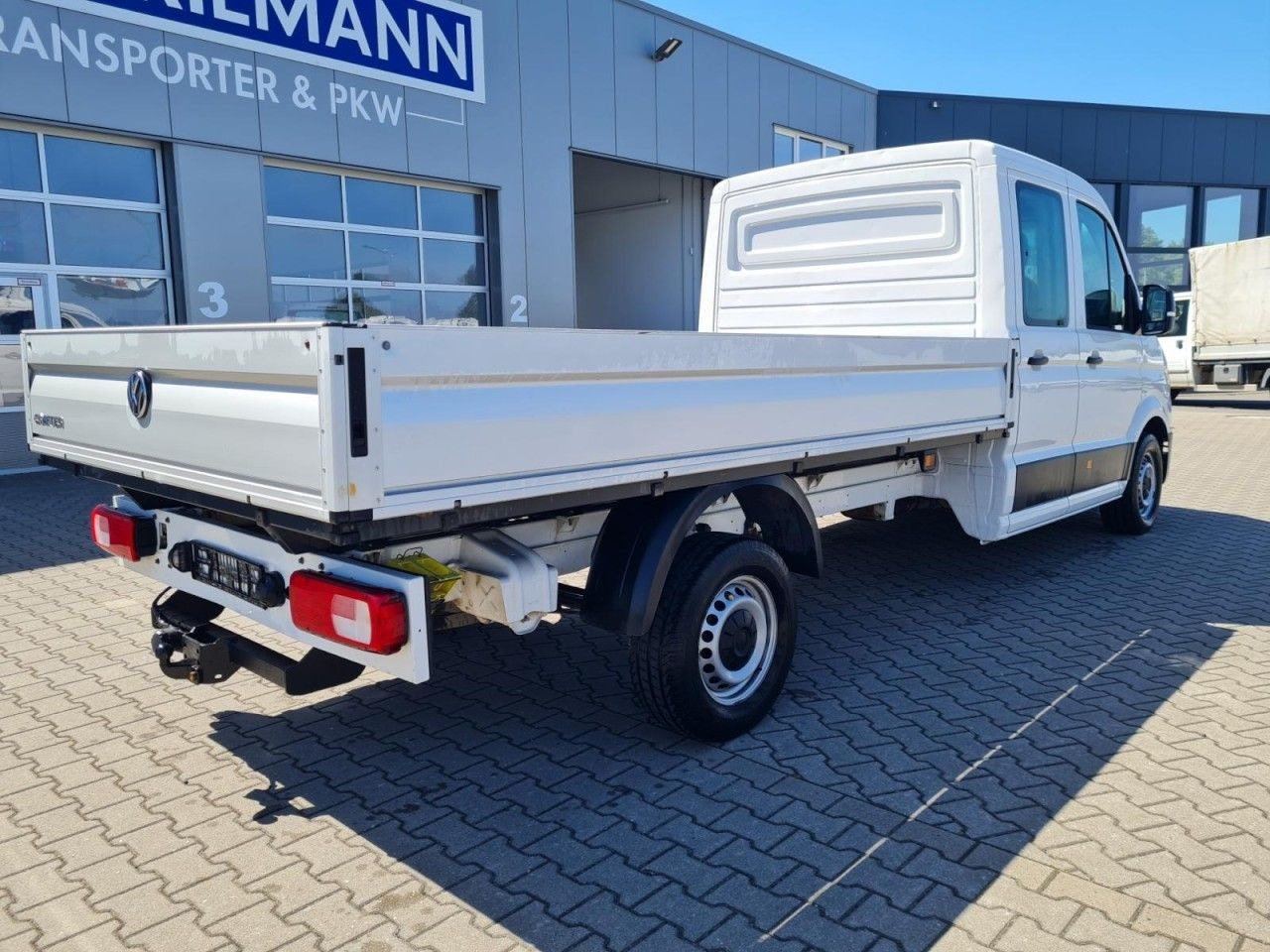 Volkswagen Crafter 35 Doka TDI Lang AHK KLIMA - Bestelwagen met open laadbak, Bestelwagen met dubbele cabine: afbeelding 4 Volkswagen Crafter 35 Doka TDI Lang AHK KLIMA - Bestelwagen met open laadbak, Bestelwagen met dubbele cabine: afbeelding 4