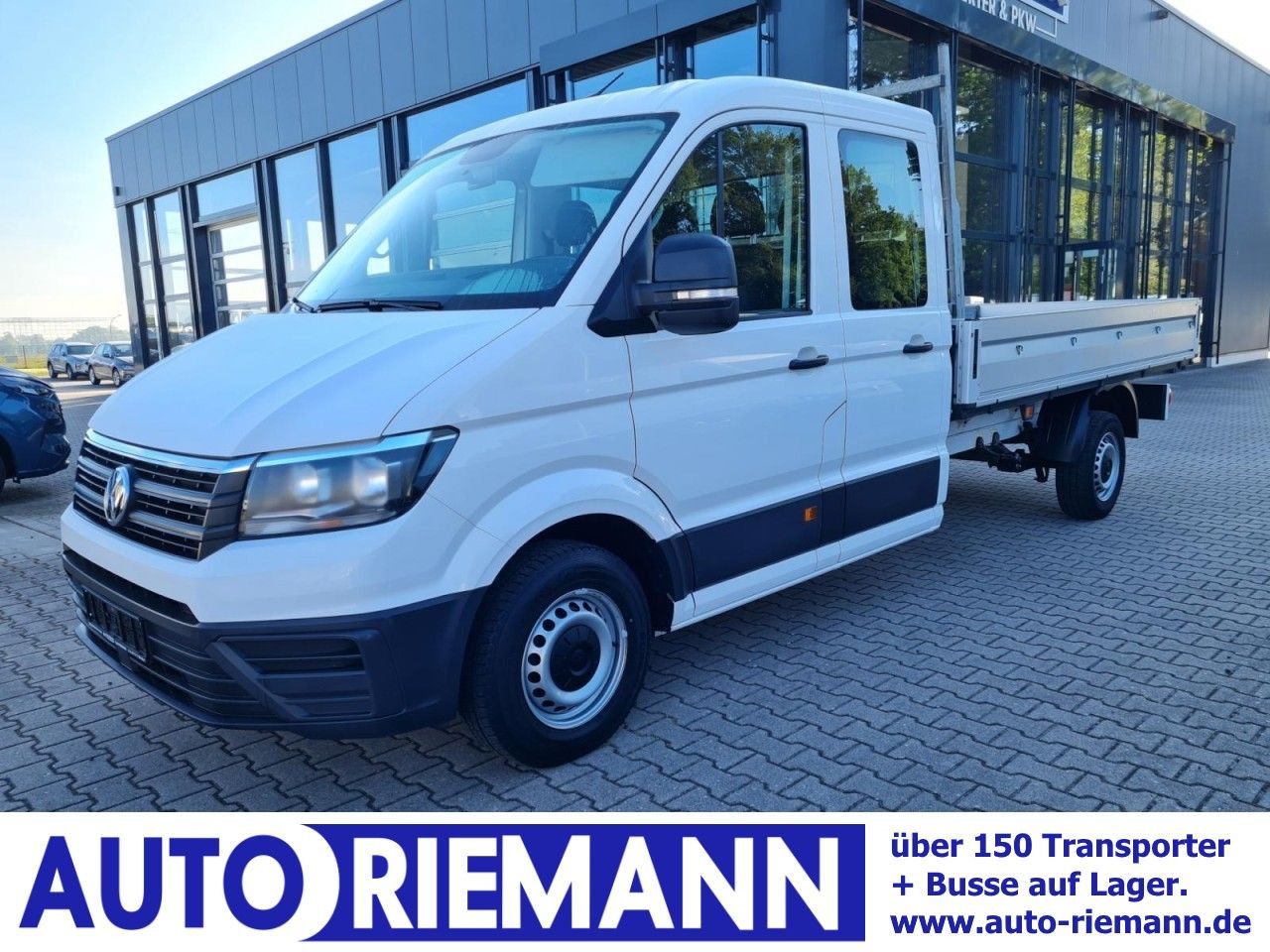 Volkswagen Crafter 35 Doka TDI lang AHK Klima - Bestelwagen met open laadbak, Bestelwagen met dubbele cabine: afbeelding 1 Volkswagen Crafter 35 Doka TDI lang AHK Klima - Bestelwagen met open laadbak, Bestelwagen met dubbele cabine: afbeelding 1