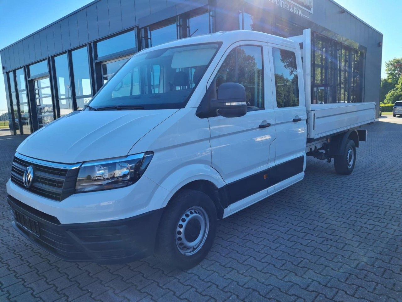 Volkswagen Crafter 35 Doka TDI lang AHK Klima - Bestelwagen met open laadbak, Bestelwagen met dubbele cabine: afbeelding 3 Volkswagen Crafter 35 Doka TDI lang AHK Klima - Bestelwagen met open laadbak, Bestelwagen met dubbele cabine: afbeelding 3