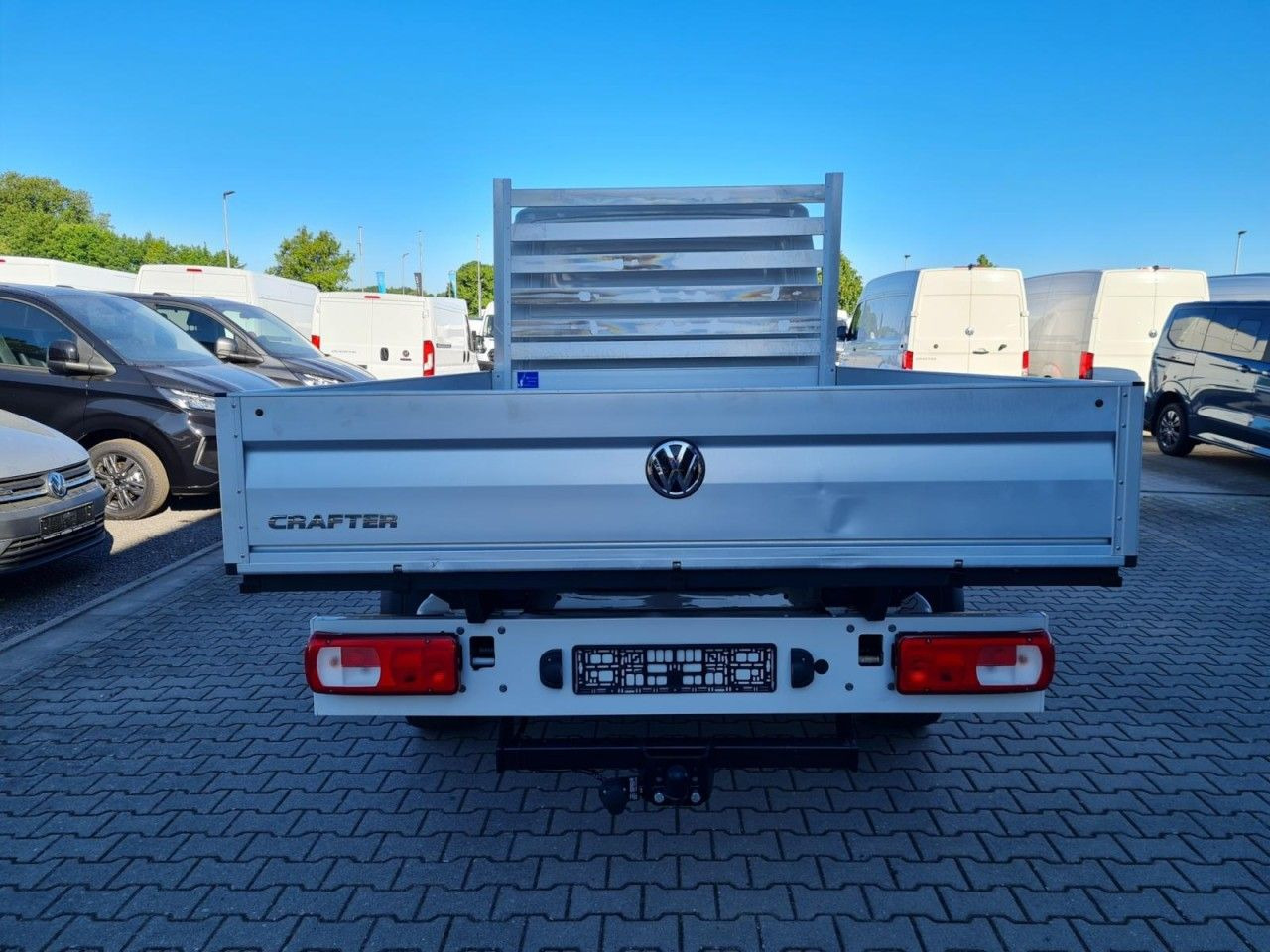 Volkswagen Crafter 35 Doka TDI lang AHK Klima - Bestelwagen met open laadbak, Bestelwagen met dubbele cabine: afbeelding 5 Volkswagen Crafter 35 Doka TDI lang AHK Klima - Bestelwagen met open laadbak, Bestelwagen met dubbele cabine: afbeelding 5