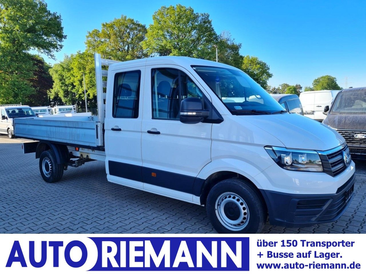 Volkswagen Crafter 35 Doka TDI lang AHK Klima - Bestelwagen met open laadbak, Bestelwagen met dubbele cabine: afbeelding 1 Volkswagen Crafter 35 Doka TDI lang AHK Klima - Bestelwagen met open laadbak, Bestelwagen met dubbele cabine: afbeelding 1