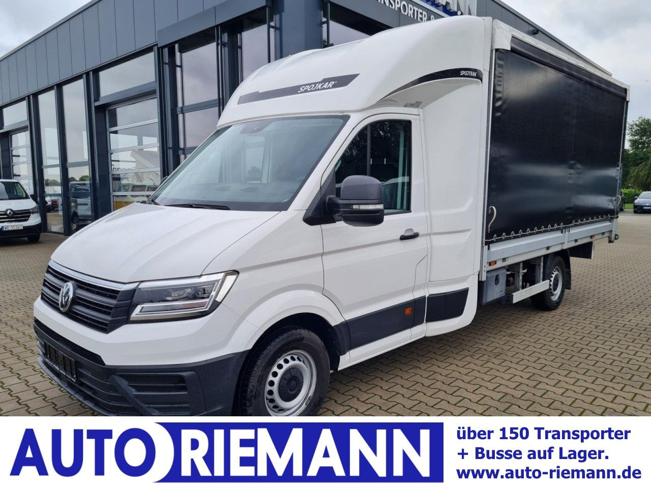 Volkswagen Crafter 35 Pritsche Schlafkabine LED TEMPOMAT - Huifzeil bedrijfswagen: afbeelding 1 Volkswagen Crafter 35 Pritsche Schlafkabine LED TEMPOMAT - Huifzeil bedrijfswagen: afbeelding 1