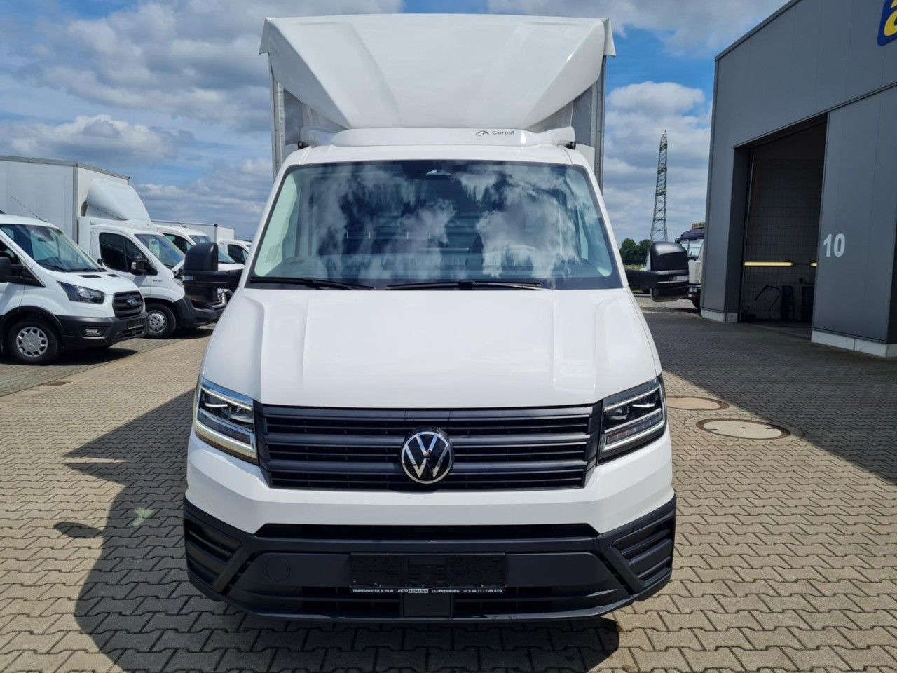 Volkswagen Crafter 35 TDI Pritsche Schiebe Plane LED TEMPOM - Huifzeil bedrijfswagen: afbeelding 2 Volkswagen Crafter 35 TDI Pritsche Schiebe Plane LED TEMPOM - Huifzeil bedrijfswagen: afbeelding 2