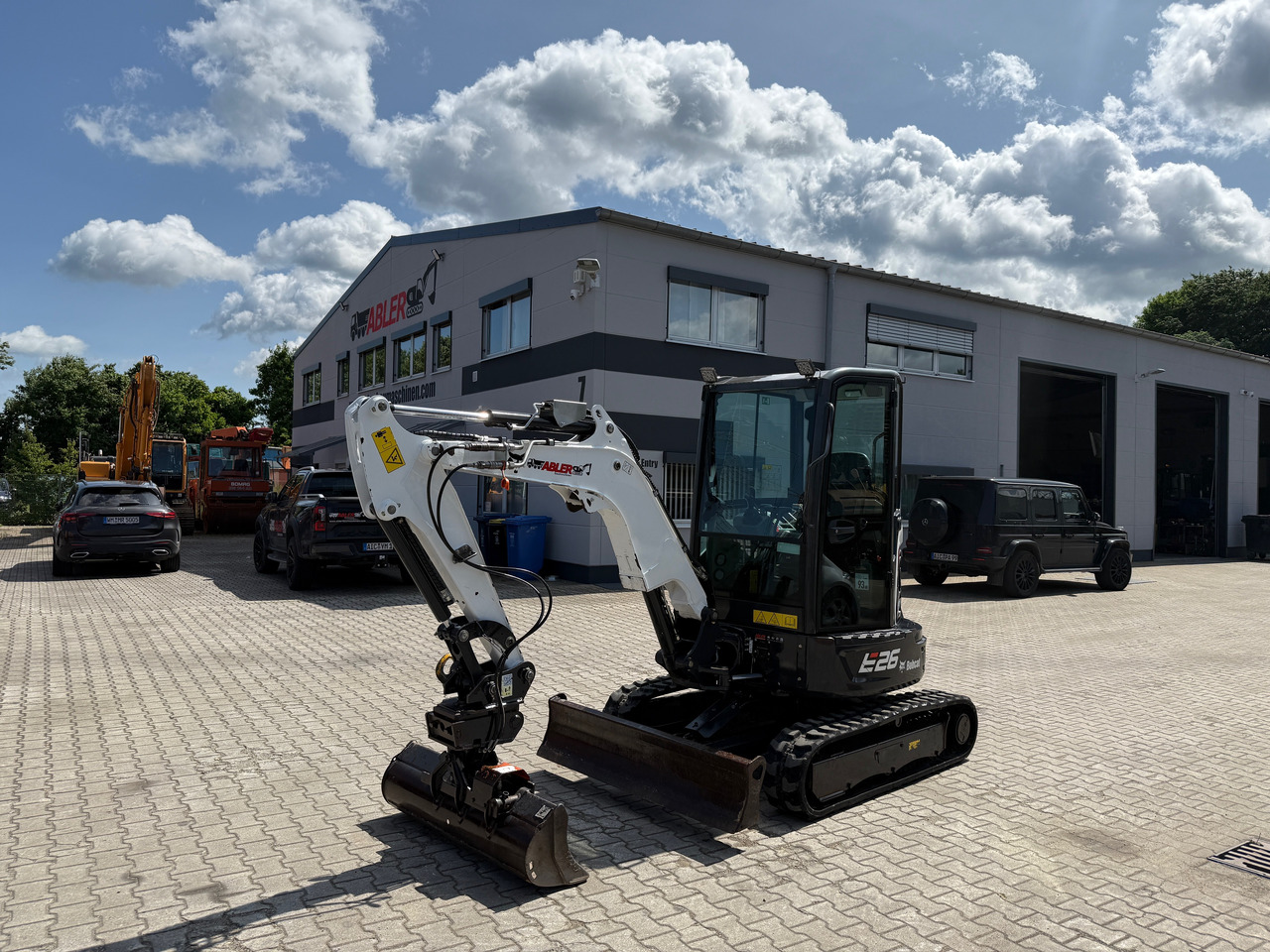 Bobcat E26 Nullheck Minibagger MS03 3 Löffel - Graafmachine: afbeelding 2 Bobcat E26 Nullheck Minibagger MS03 3 Löffel - Graafmachine: afbeelding 2