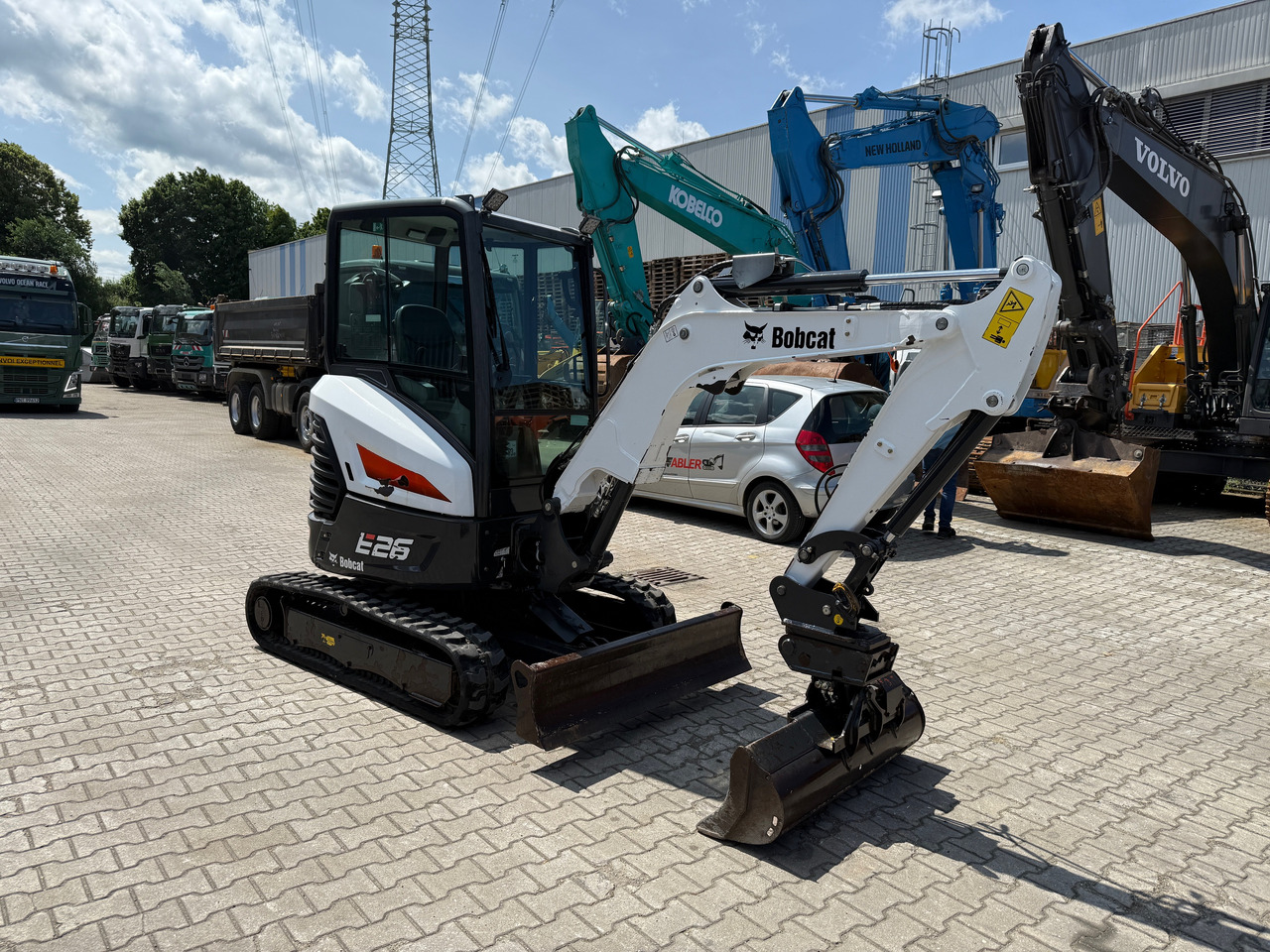 Bobcat E26 Nullheck Minibagger MS03 3 Löffel - Graafmachine: afbeelding 3 Bobcat E26 Nullheck Minibagger MS03 3 Löffel - Graafmachine: afbeelding 3