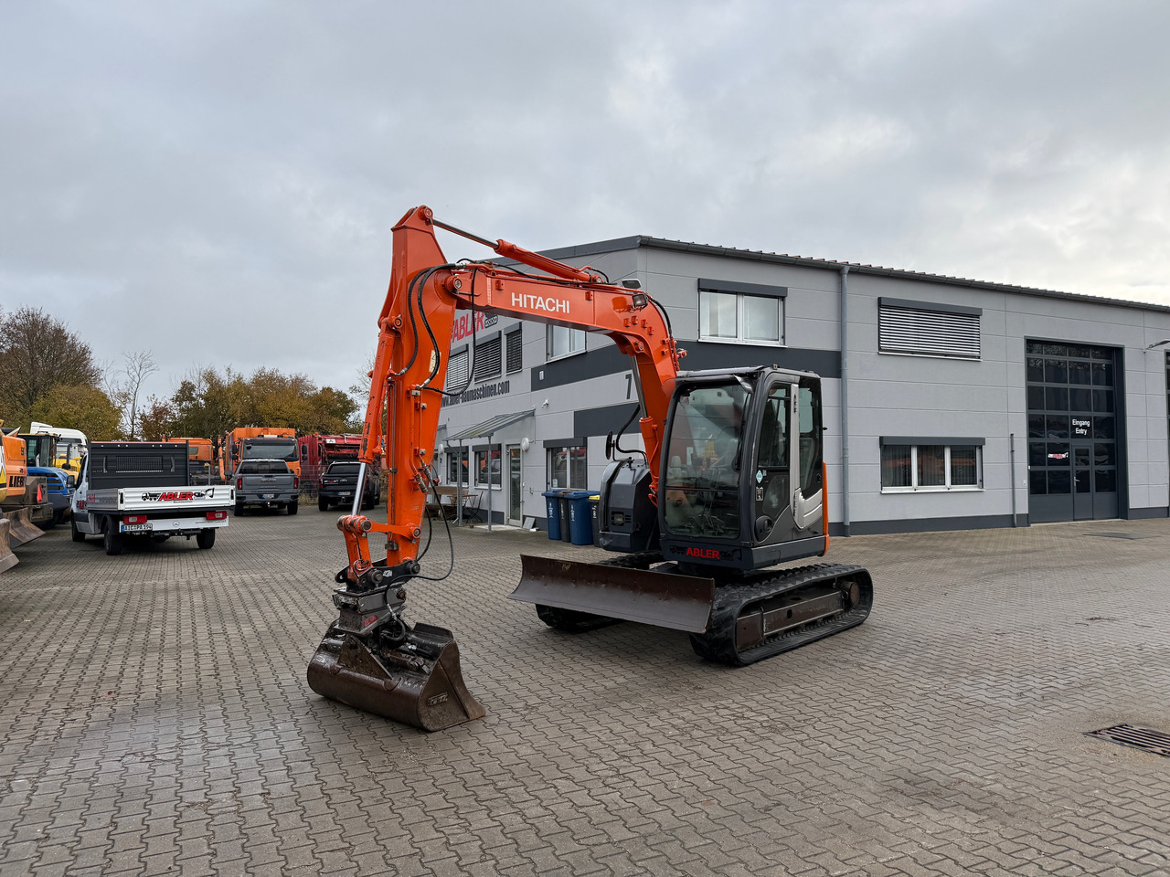 Hitachi ZX85 US-3 Kompaktbagger SW - Graafmachine: afbeelding 2 Hitachi ZX85 US-3 Kompaktbagger SW - Graafmachine: afbeelding 2