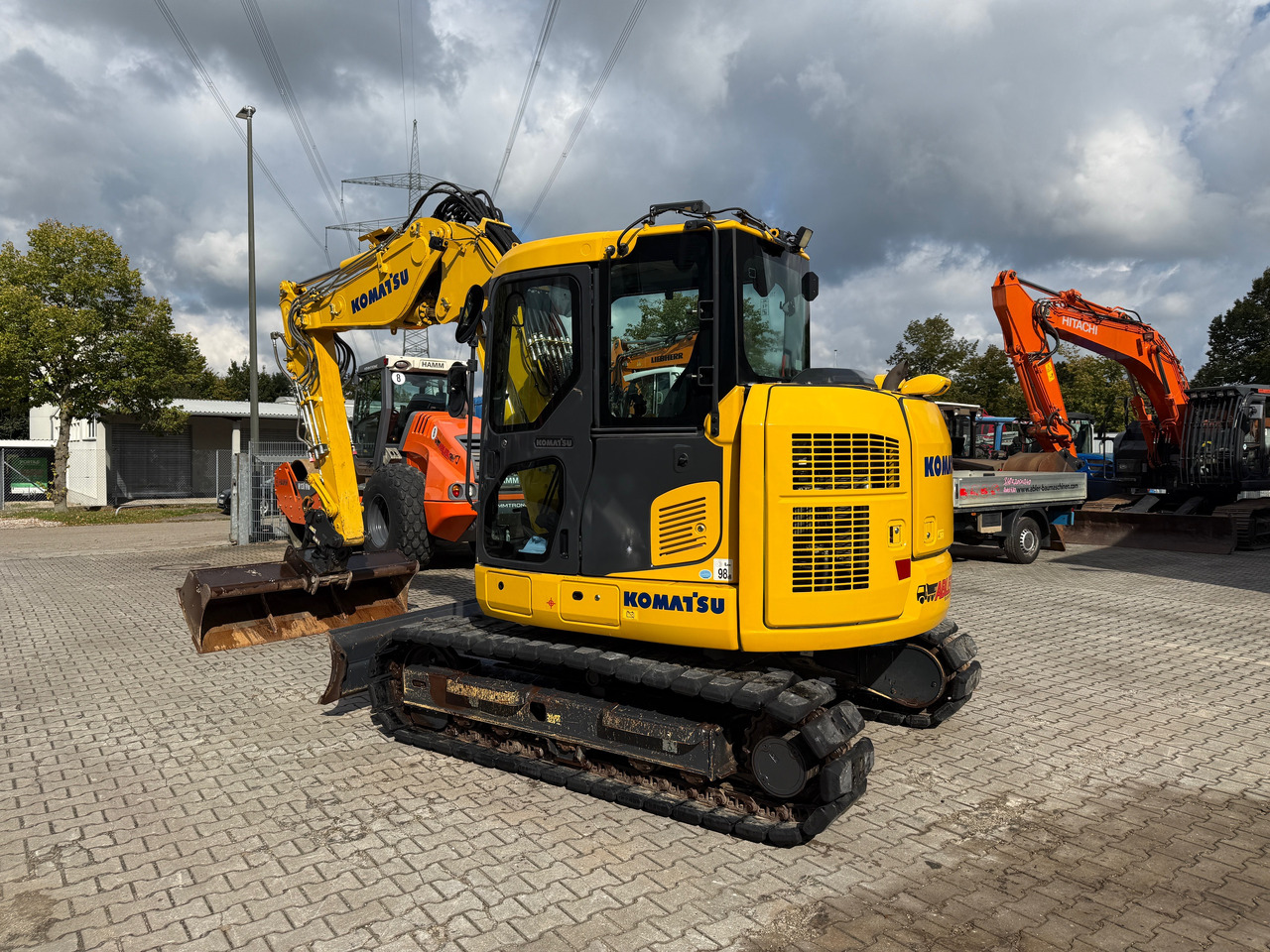 Komatsu PC88 MR-11E0 Kompaktbagger Verstellausleger Powertilt - Graafmachine: afbeelding 3 Komatsu PC88 MR-11E0 Kompaktbagger Verstellausleger Powertilt - Graafmachine: afbeelding 3