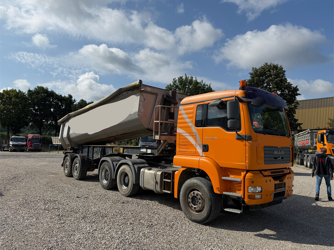 MAN TGA 26.480 6x4 SZM mit Kippauflieger - Kipper vrachtwagen: afbeelding 4 MAN TGA 26.480 6x4 SZM mit Kippauflieger - Kipper vrachtwagen: afbeelding 4