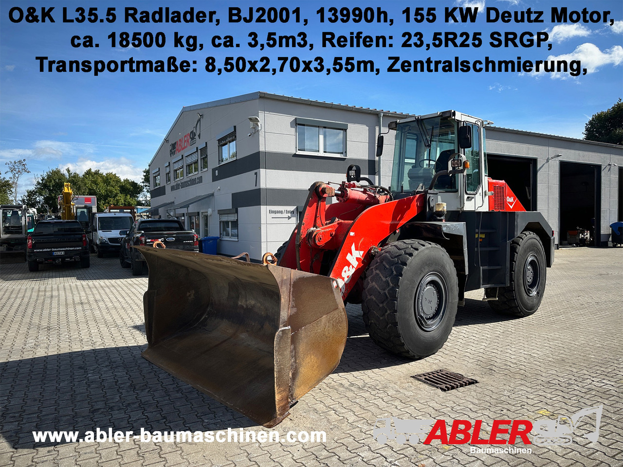 O&K L35.5 Radlader 3,5m3 - Wiellader: afbeelding 1 O&K L35.5 Radlader 3,5m3 - Wiellader: afbeelding 1