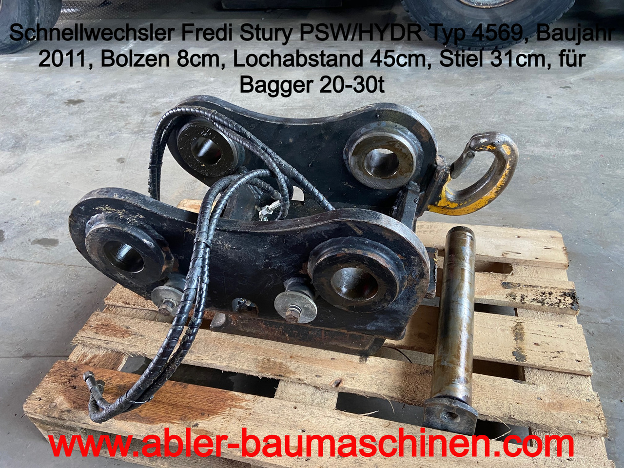 Schnellwechsler Fredi Stury PSW/HYDR Tsp 4569 - Snelwissel: afbeelding 1 Schnellwechsler Fredi Stury PSW/HYDR Tsp 4569 - Snelwissel: afbeelding 1
