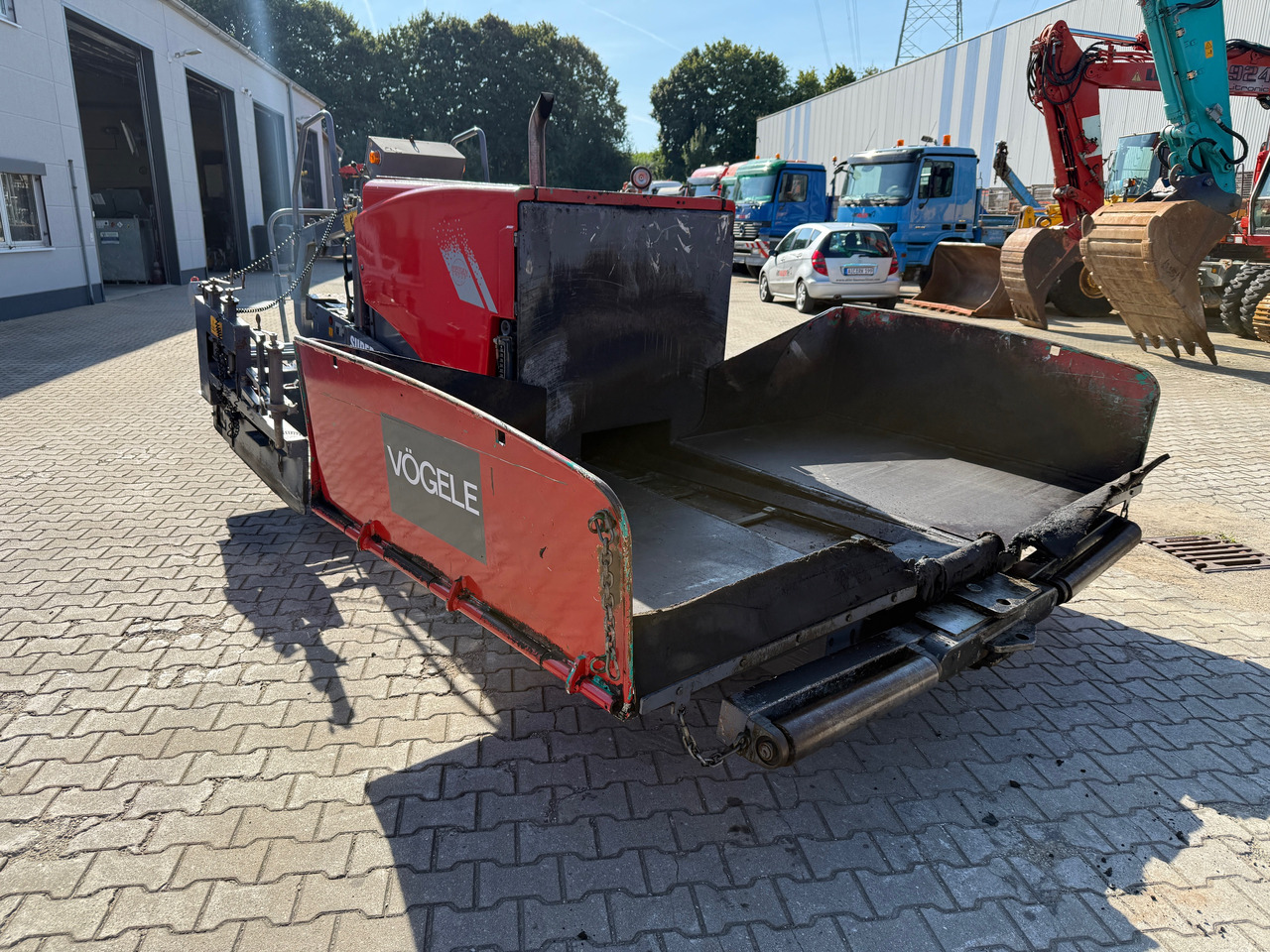 Asfaltafwerkmachine Vögele Super 800 Asphaltfertiger 320cm Nivellierung: afbeelding 7