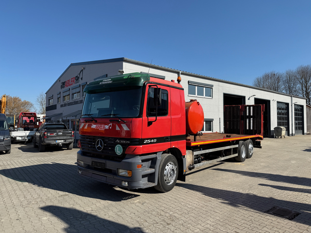 Mercedes-Benz 2540 Actros MP1 Baumaschinentrnasporter - Vrachtwagen: afbeelding 2 Mercedes-Benz 2540 Actros MP1 Baumaschinentrnasporter - Vrachtwagen: afbeelding 2