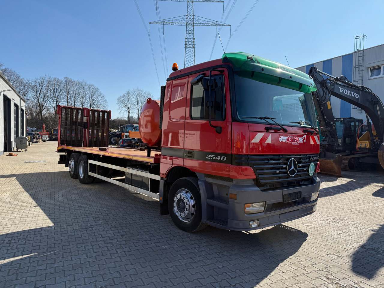 Mercedes-Benz 2540 Actros MP1 Baumaschinentrnasporter - Vrachtwagen: afbeelding 3 Mercedes-Benz 2540 Actros MP1 Baumaschinentrnasporter - Vrachtwagen: afbeelding 3