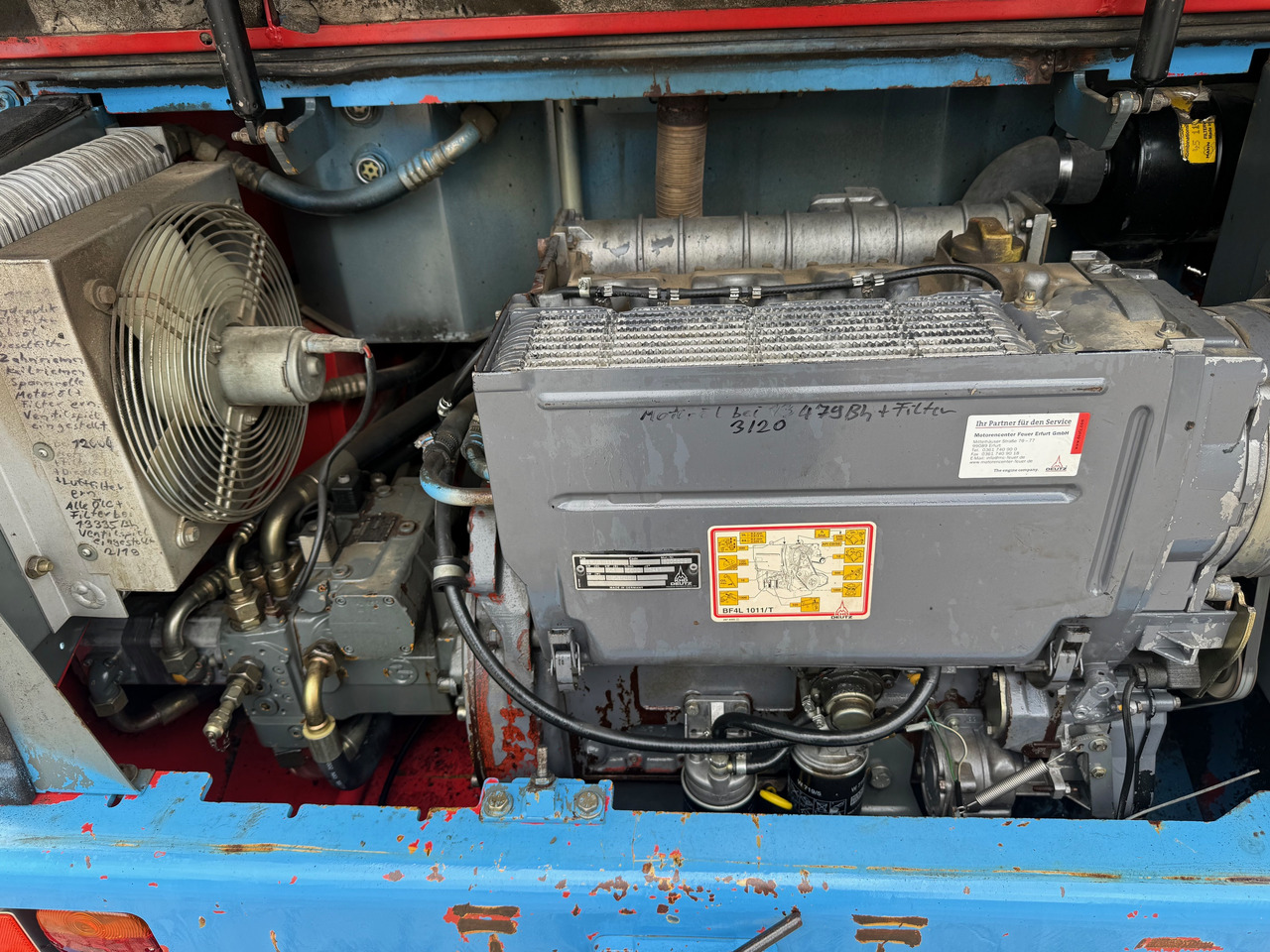 Wiellader Zettelmeyer ZL502C Radlader Gabel+Klappschaufel+SW: afbeelding 11