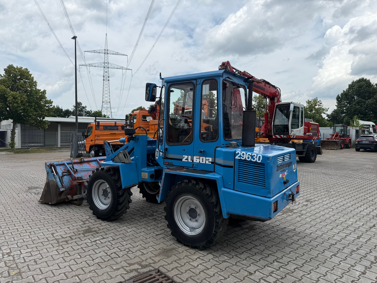 Zettelmeyer ZL502C Radlader Gabel+Klappschaufel+SW - Wiellader: afbeelding 4 Zettelmeyer ZL502C Radlader Gabel+Klappschaufel+SW - Wiellader: afbeelding 4