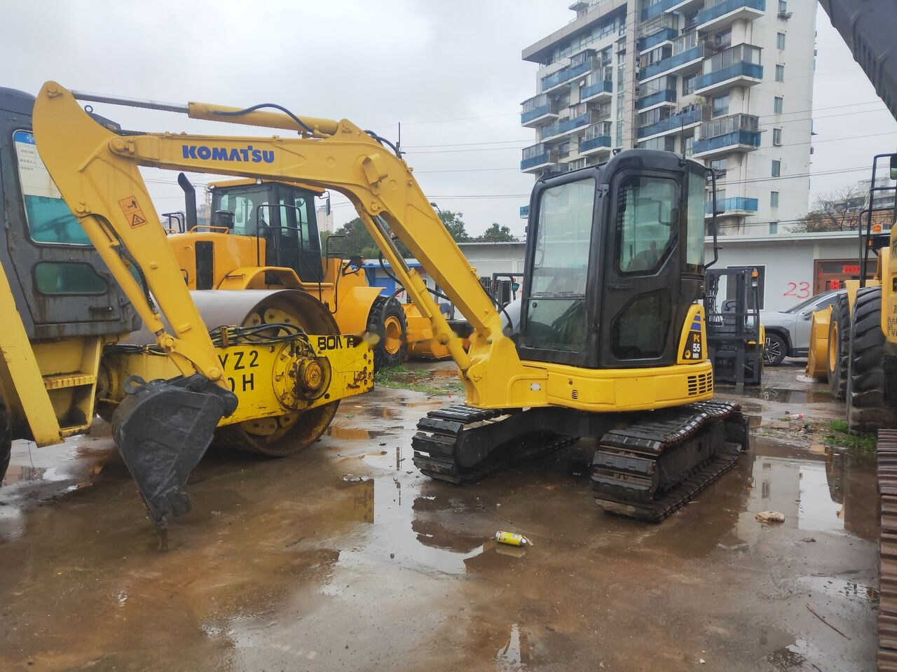 Komatsu PC55MR - Minigraafmachine: afbeelding 1 Komatsu PC55MR - Minigraafmachine: afbeelding 1