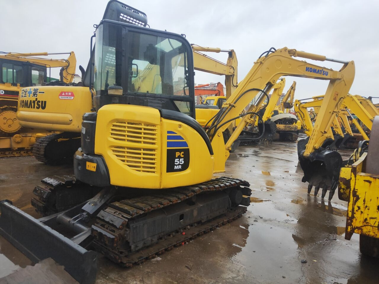 Komatsu PC55MR - Minigraafmachine: afbeelding 2 Komatsu PC55MR - Minigraafmachine: afbeelding 2
