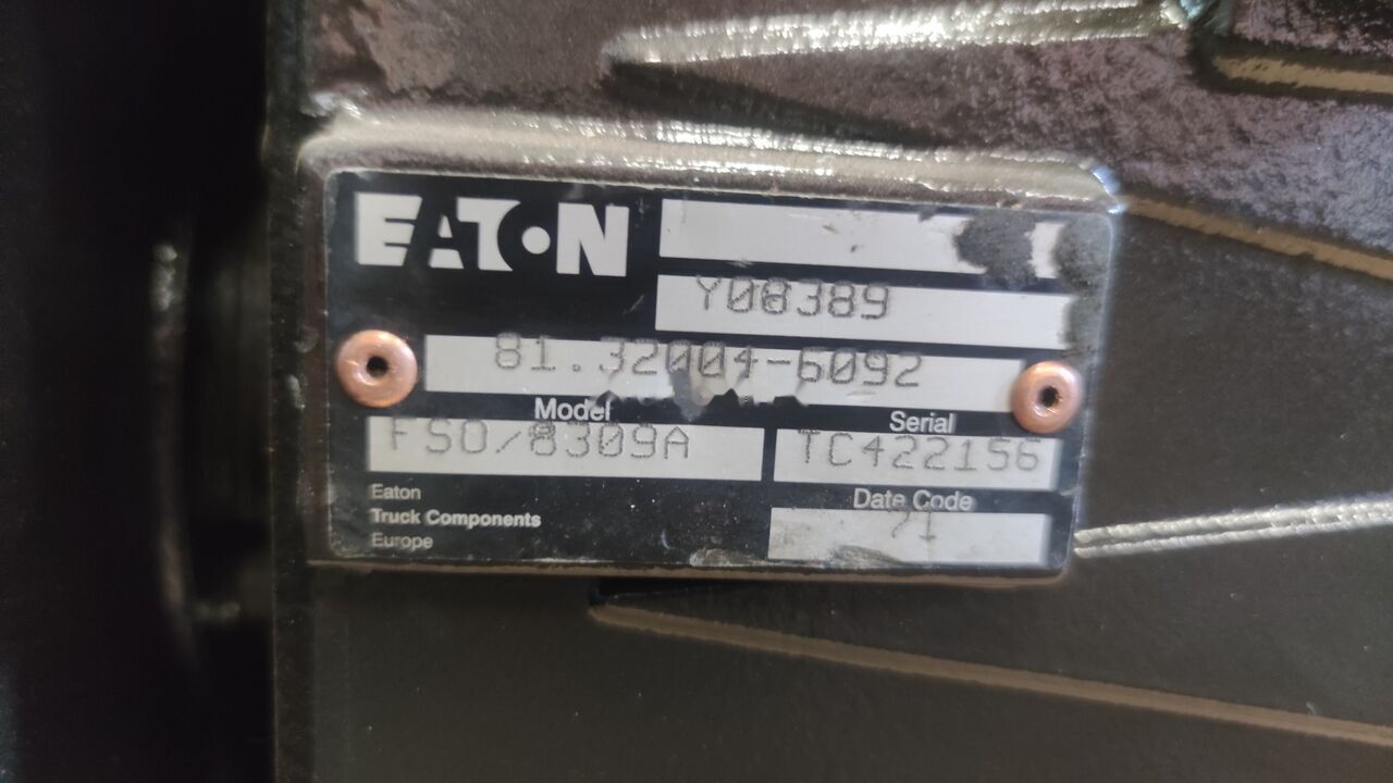 Eaton EATON FSO 8309A MAN TGM TGL truck - Versnellingsbak voor Vrachtwagen: afbeelding 4 Eaton EATON FSO 8309A MAN TGM TGL truck - Versnellingsbak voor Vrachtwagen: afbeelding 4