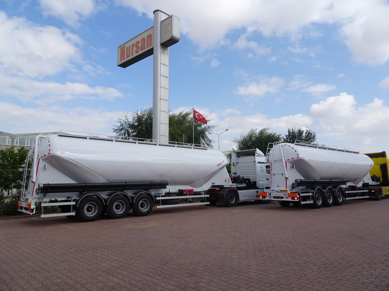 Nieuw Bulkoplegger voor het vervoer van cement NURSAN Steel W Type Silo: afbeelding 11 Nieuw Bulkoplegger voor het vervoer van cement NURSAN Steel W Type Silo: afbeelding 11