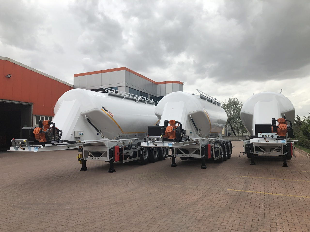 Nieuw Bulkoplegger voor het vervoer van cement NURSAN Steel W Type Silo: afbeelding 7 Nieuw Bulkoplegger voor het vervoer van cement NURSAN Steel W Type Silo: afbeelding 7