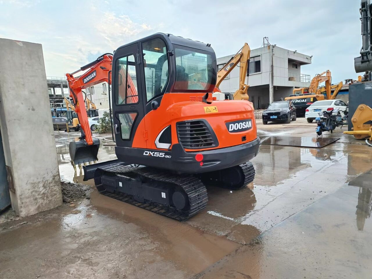 DOOSAN DX55-9C doosan dx 55 - 9 c - Minigraafmachine: afbeelding 4 DOOSAN DX55-9C doosan dx 55 - 9 c - Minigraafmachine: afbeelding 4