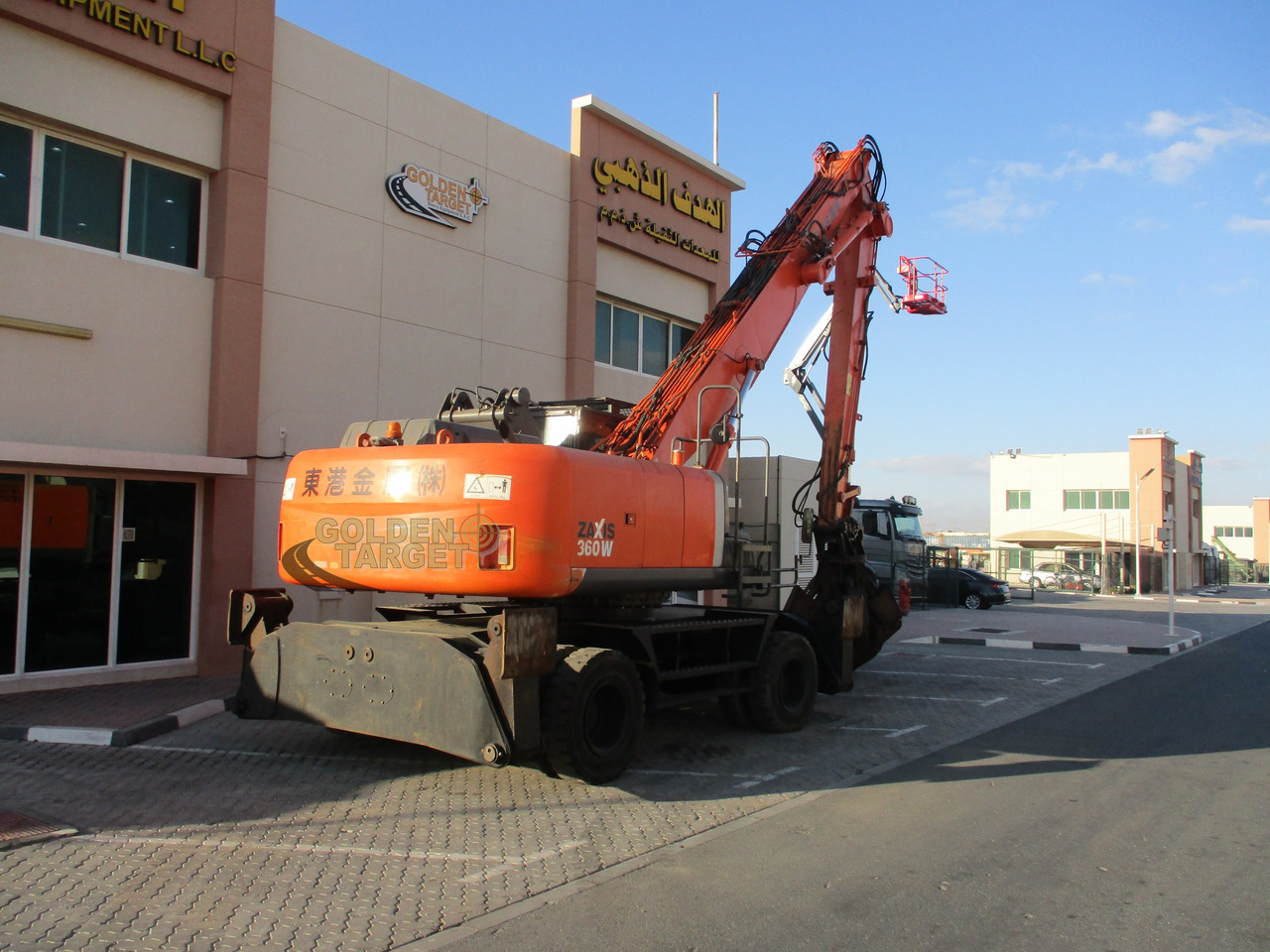 HITACHI ZX360-3 Hydraulic Wheel Excavator - Mobiele graafmachine: afbeelding 4 HITACHI ZX360-3 Hydraulic Wheel Excavator - Mobiele graafmachine: afbeelding 4
