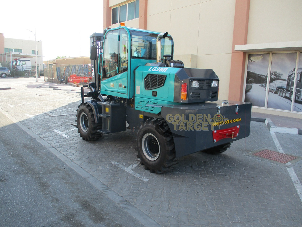 LGCM LG35R Rough Terrain Forklift - Diesel heftruck: afbeelding 4 LGCM LG35R Rough Terrain Forklift - Diesel heftruck: afbeelding 4