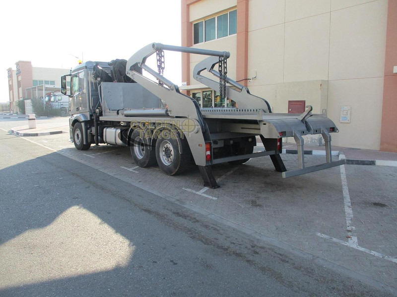 Mercedes-Benz 2642 6×2 Double Skip Loader with HIAB Crane - Lader: afbeelding 5 Mercedes-Benz 2642 6×2 Double Skip Loader with HIAB Crane - Lader: afbeelding 5