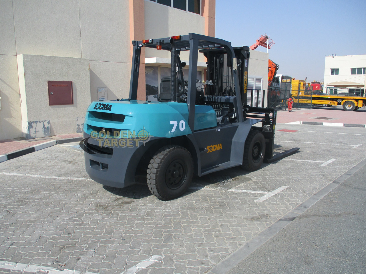 SOCMA HNF-70 Forklift - Diesel heftruck: afbeelding 3 SOCMA HNF-70 Forklift - Diesel heftruck: afbeelding 3