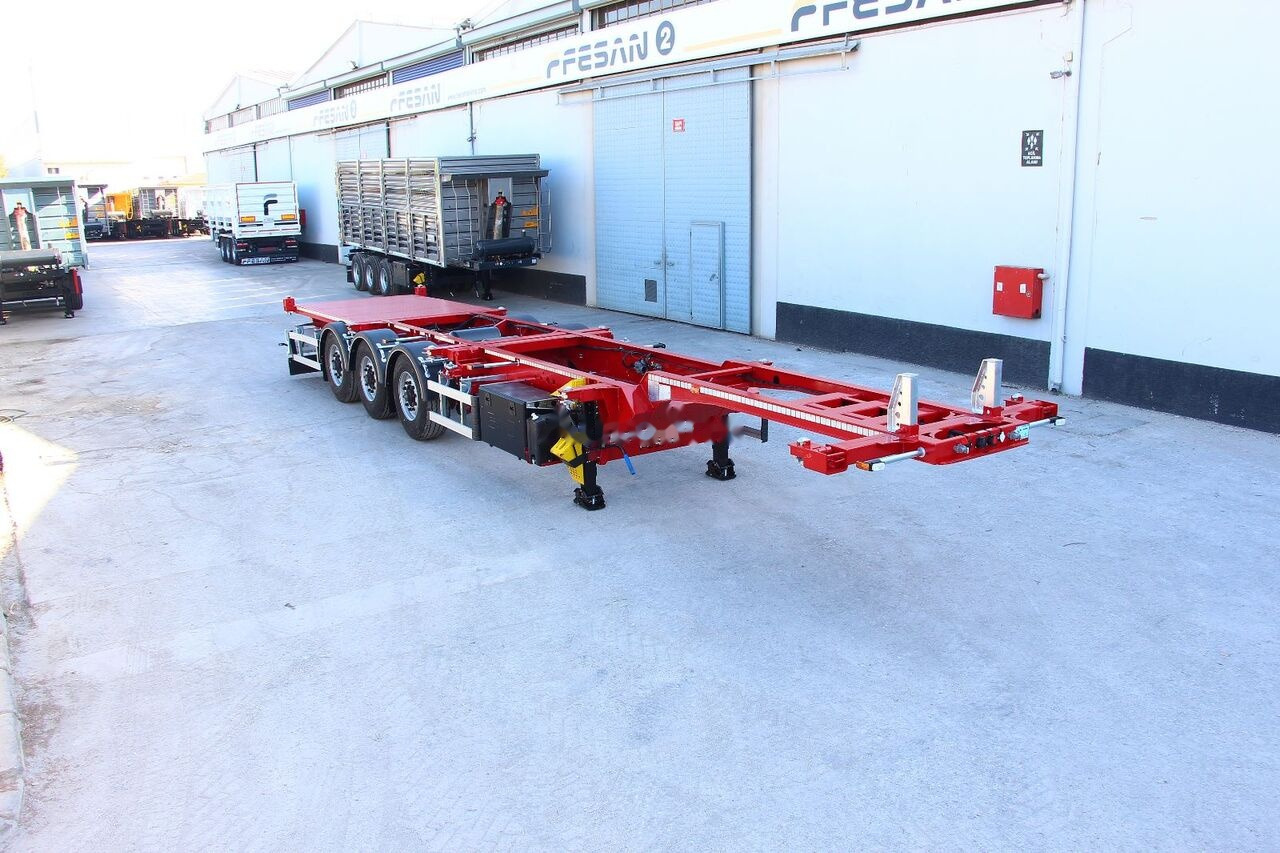 Fesan CONTAINER CARRIER CHASSIS 20 FEET, 30 FEET, 40 FEET, 40 FEET HC, - Containertransporter/ Wissellaadbak oplegger: afbeelding 3 Fesan CONTAINER CARRIER CHASSIS 20 FEET, 30 FEET, 40 FEET, 40 FEET HC, - Containertransporter/ Wissellaadbak oplegger: afbeelding 3