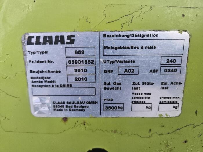 Claas Orbis 750 - Maiskolvenplukker: afbeelding 5 Claas Orbis 750 - Maiskolvenplukker: afbeelding 5