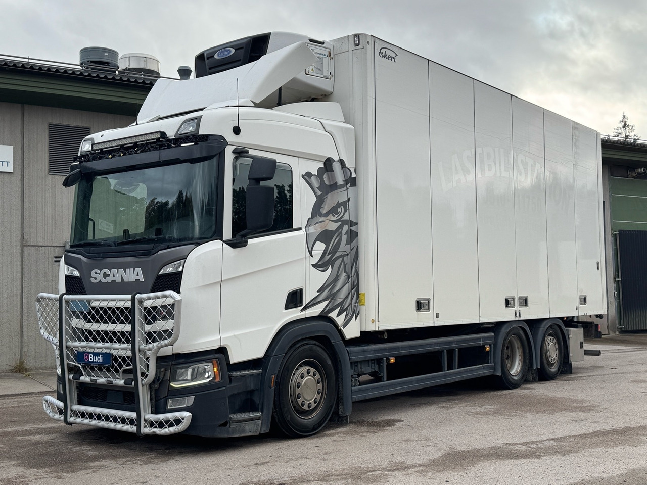 Kylbil Scania R450 B 6X2 NB -2019 | Carrier | Full-luft - Koelwagen vrachtwagen: afbeelding 1 Kylbil Scania R450 B 6X2 NB -2019 | Carrier | Full-luft - Koelwagen vrachtwagen: afbeelding 1