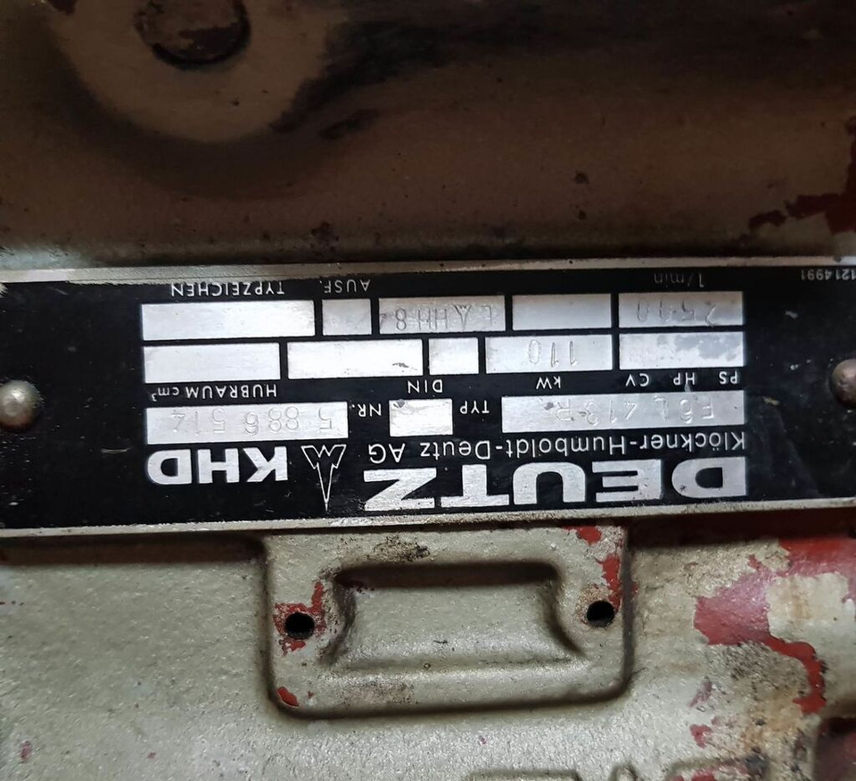 Deutz F6L 413 R 5 8865514 Deutz F6L 413 R - Cilinderblok voor Vrachtwagen: afbeelding 2 Deutz F6L 413 R 5 8865514 Deutz F6L 413 R - Cilinderblok voor Vrachtwagen: afbeelding 2