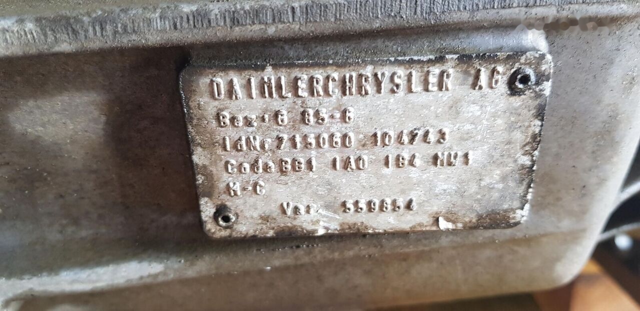 Mercedes-Benz G 85-6 A G85-6 Mercedes-Benz ATEGO - Versnellingsbak voor Vrachtwagen: afbeelding 1 Mercedes-Benz G 85-6 A G85-6 Mercedes-Benz ATEGO - Versnellingsbak voor Vrachtwagen: afbeelding 1