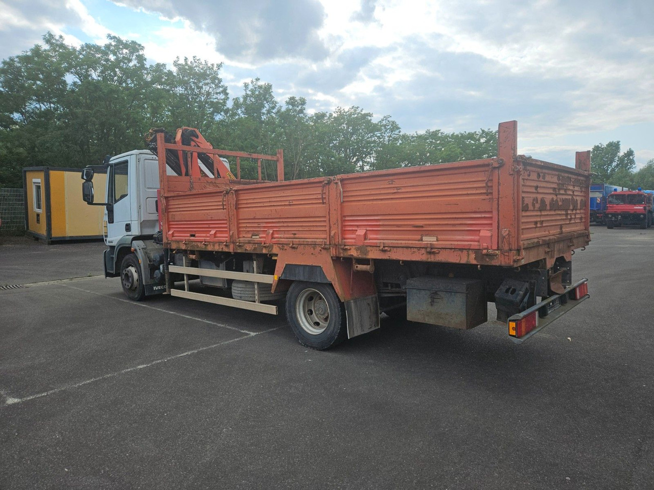 Iveco ML120E22 Pritsche mit Kran Palfinger Funck - Vrachtwagen met open laadbak, Kraanwagen: afbeelding 4 Iveco ML120E22 Pritsche mit Kran Palfinger Funck - Vrachtwagen met open laadbak, Kraanwagen: afbeelding 4
