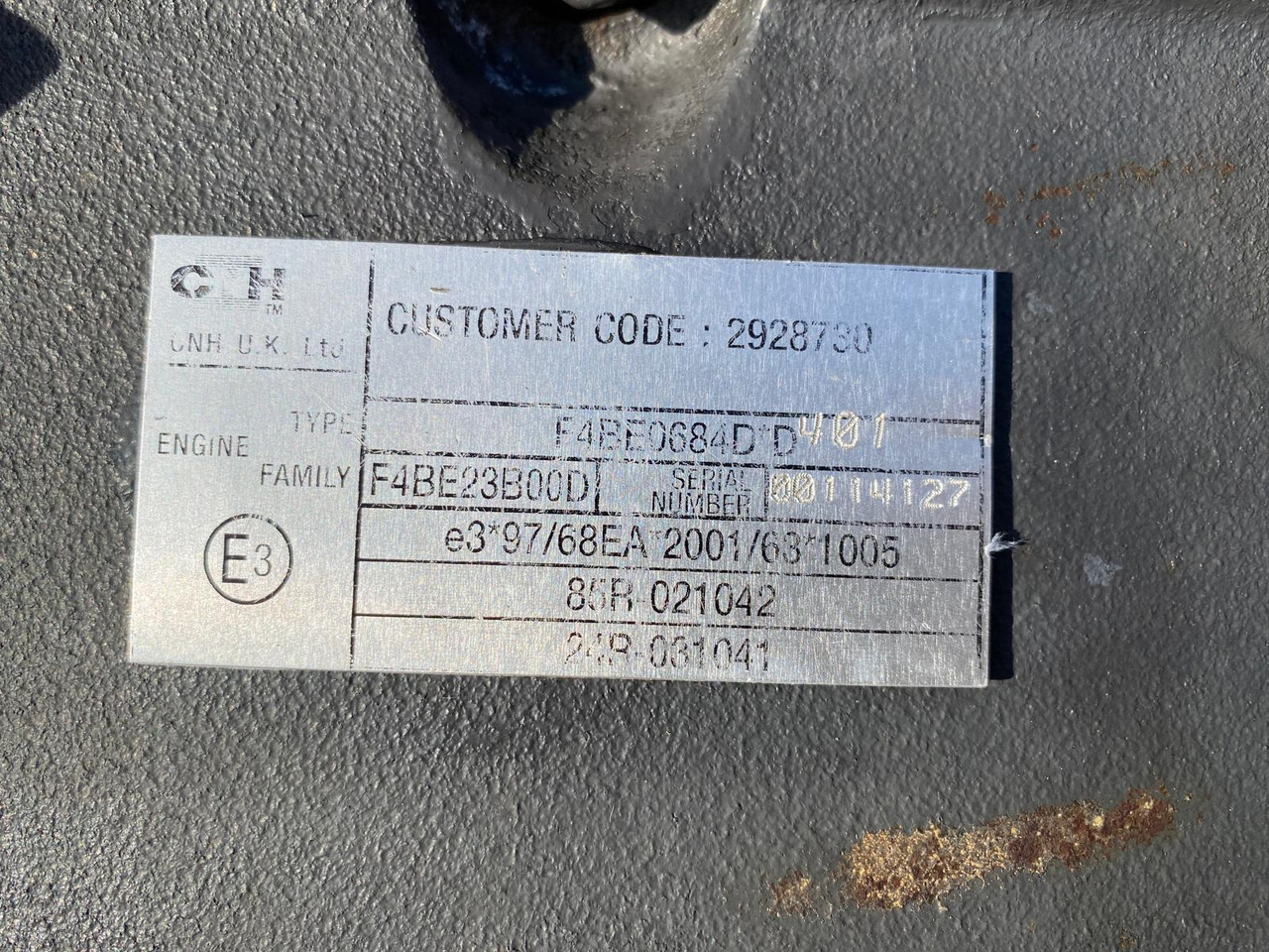 CNH Iveco F4BE 0684D aus Case WX 165 - Motor voor Bouwmachine: afbeelding 3 CNH Iveco F4BE 0684D aus Case WX 165 - Motor voor Bouwmachine: afbeelding 3